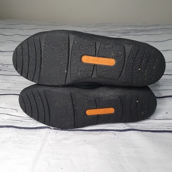 Timberland Earthkeeps Upper Leather Suede Waterproof Black Winter Boot Size 7.5W - Picture 7 of 11